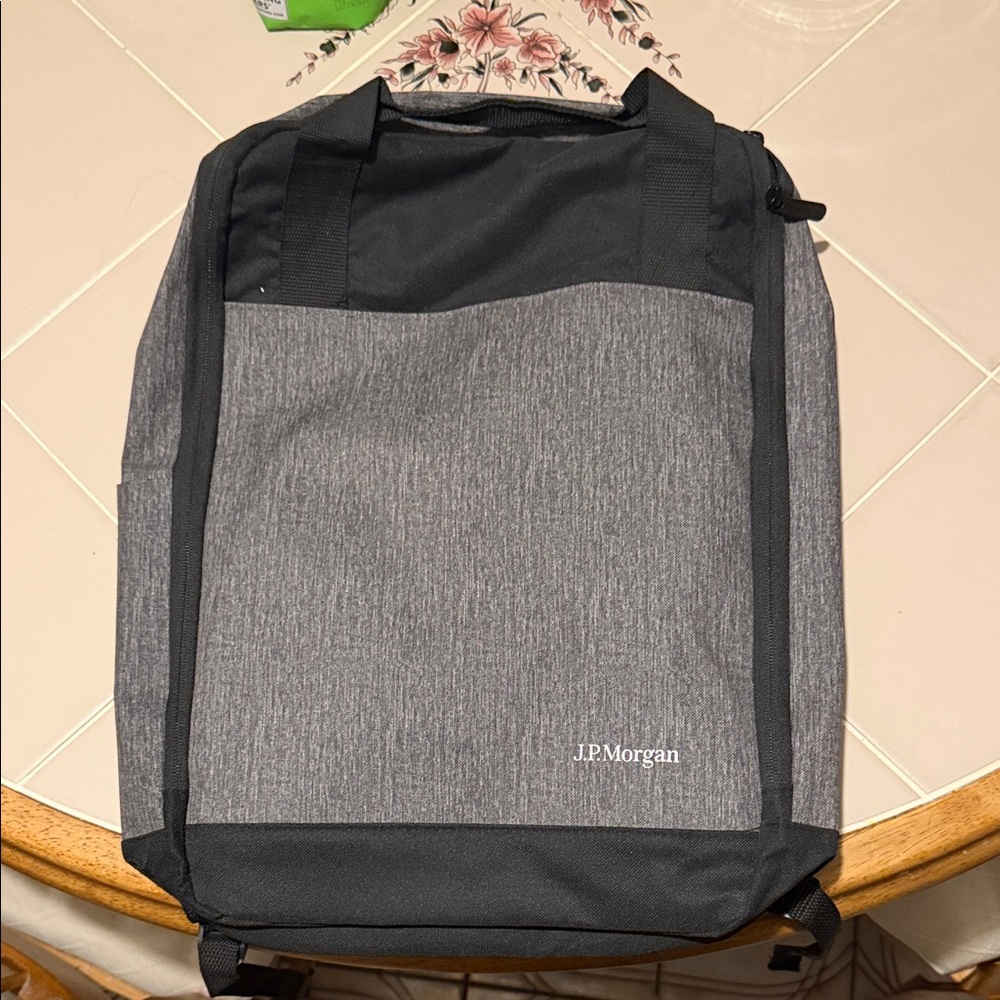 J.P Morgan Backpack Grey/Black